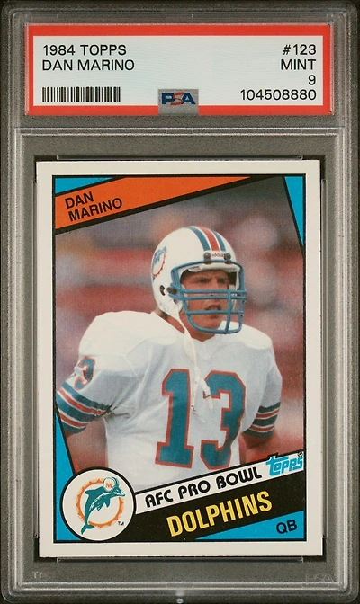 1984 Topps 123 Dan Marino PSA