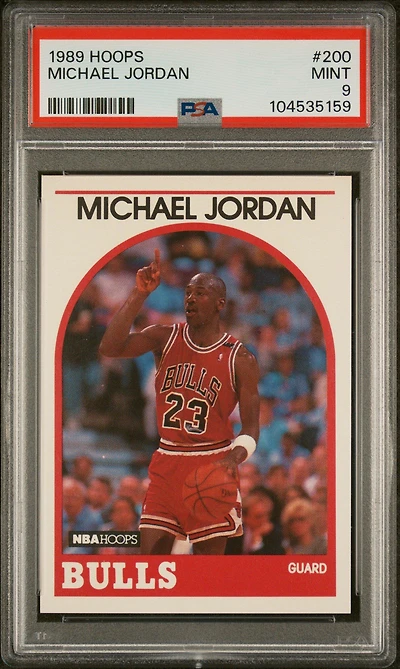 1989 Hoops 200 Michael Jordan PSA