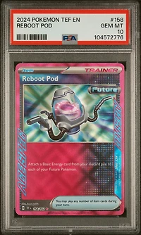 2024 Pokemon Tef En-temporal Forces 158 Reboot Pod PSA