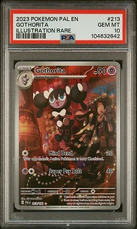 2023 Pokemon Pal En-paldea Evolved 213 Gothorita Illustration Rare PSA 10