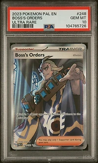 2023 Pokemon Pal En-paldea Evolved 248 Boss's Orders Ultra Rare PSA