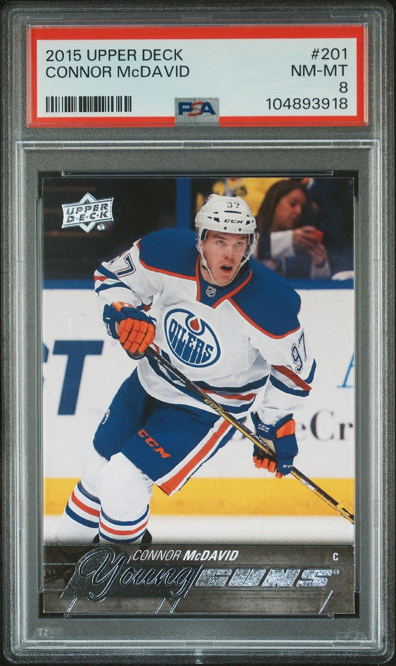 2015 Upper Deck 201 Connor Mcdavid PSA