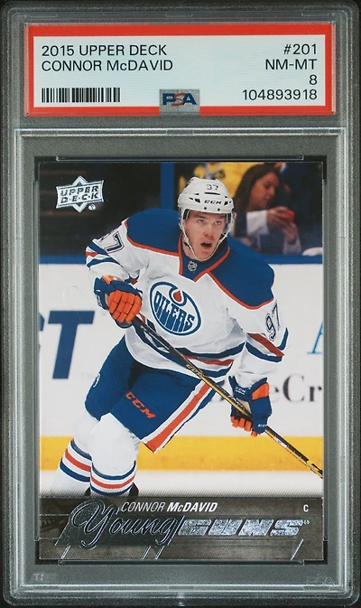 2015 Upper Deck 201 Connor Mcdavid PSA