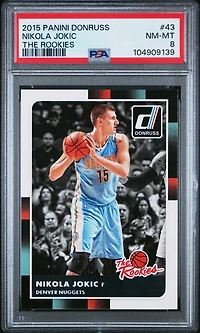 2015 Panini Donruss The Rookies 43 Nikola Jokic PSA