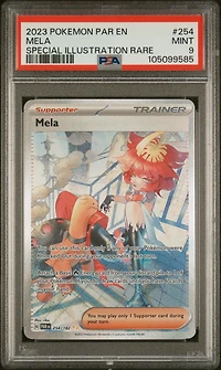 2023 Pokemon Par En-paradox Rift 254 Mela Special Illustration Rare PSA