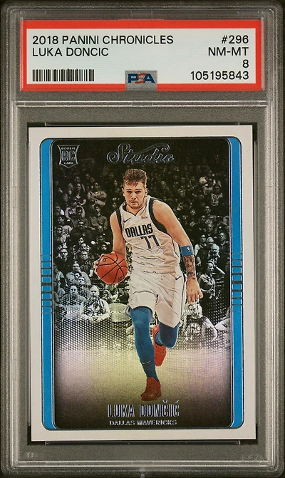 2018 Panini Chronicles 296 Luka Doncic PSA