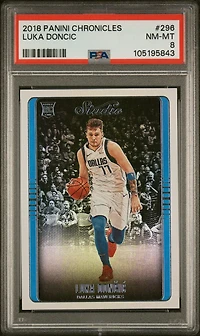 2018 Panini Chronicles 296 Luka Doncic PSA