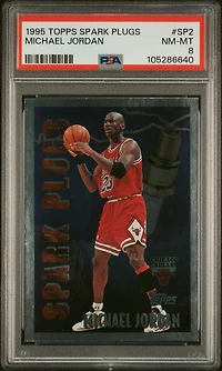 1995 Topps Spark Plugs Sp2 Michael Jordan PSA