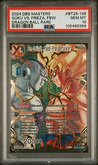2024 Dragon Ball Super Card Game Masters Series 25 Legend Of The Dragon Balls Bt25-139 Son Goku Vs. Frieza
