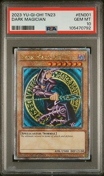 2023 Yu-gi-oh! Tn23-25th Anniversary Tin: Dueling Heroes En001 Dark Magician PSA