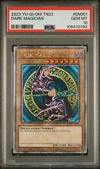 2023 Yu-gi-oh! Tn23-25th Anniversary Tin: Dueling Heroes En001 Dark Magician PSA