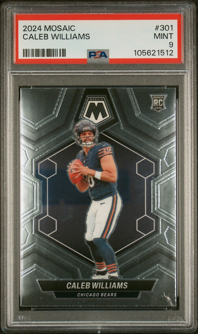 2024 Panini Mosaic 301 Caleb Williams PSA