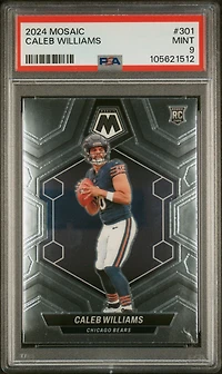 2024 Panini Mosaic 301 Caleb Williams PSA