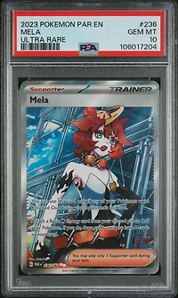 2023 Pokemon Par En-paradox Rift 236 Mela Ultra Rare PSA