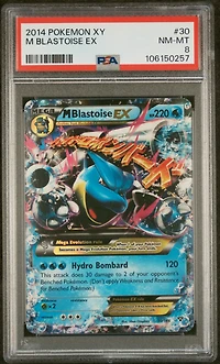 2014 Pokemon Xy 30 M Blastoise Ex PSA
