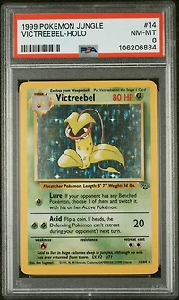 1999 Pokemon Jungle 14 Victreebel-holo PSA