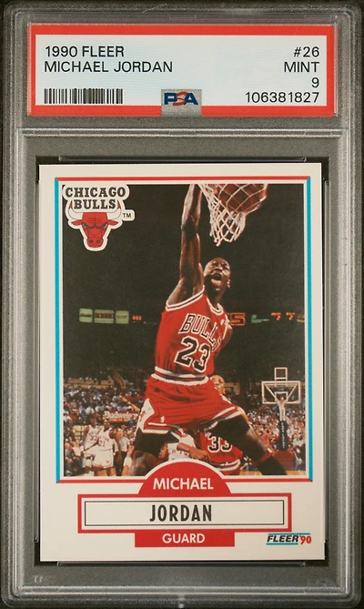 1990 Fleer 26 Michael Jordan PSA