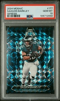 Panini Mosaic Saquon Barkley Genesis PSA 10