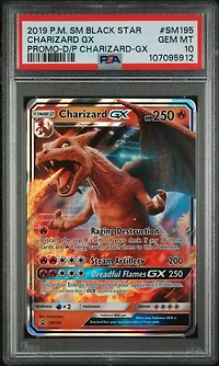 2019 Pokemon Sm Black Star Promo Sm195 Charizard Gx Detective Pikachu Charizard-gx PSA
