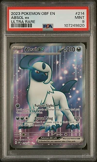 2023 Pokemon Obf En-obsidian Flames 214 Absol Ex Ultra Rare PSA