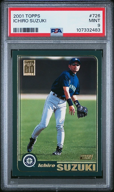 2001 Topps 726 Ichiro Suzuki PSA