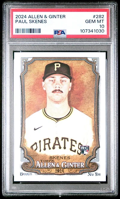 2024 Topps Allen & Ginter 282 Paul Skenes PSA 10