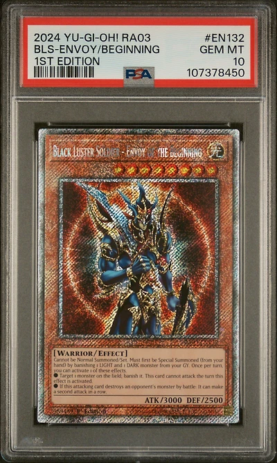 2024 Yu-gi-oh! Ra03-quarter Century Bonanza En132 Black Luster Soldier