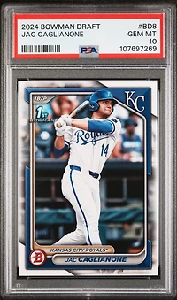 2024 Bowman Draft Bd8 Jac Caglianone PSA