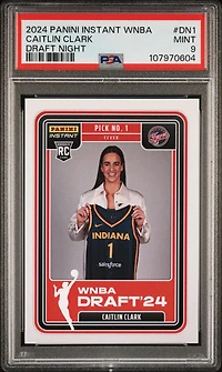2024 Panini Instant Wnba Draft Night Dn1 Caitlin Clark PSA