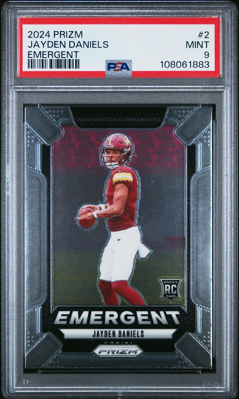 2024 Panini Prizm Emergent 2 Jayden Daniels PSA