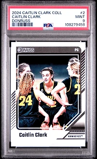 2024 Panini Caitlin Clark Collection Donruss Caitlin Clark PSA