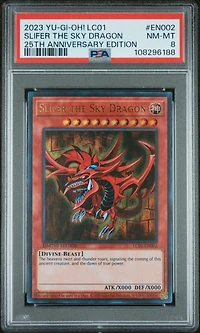 2023 Yu-gi-oh! Lc01-legendary Collection: 25th Anniversary Edition En002 Slifer The Sky Dragon PSA