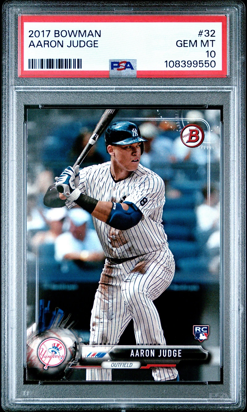 2017 Bowman 32 Aaron Judge PSA
