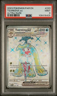 2023 Pokemon Par En-paradox Rift 220 Tsareena Ex Ultra Rare PSA 9