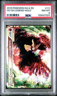 2010 Pokemon Heartgold & Soulsilver 111 Ho-oh Legend-holo PSA