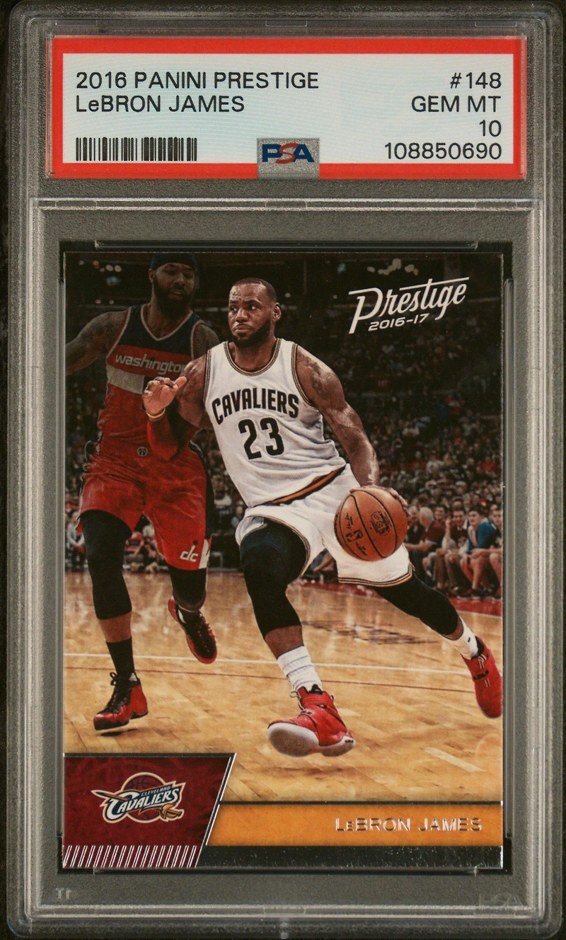 2016 Panini Prestige 148 Lebron James PSA 10