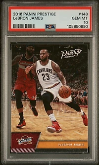 2016 Panini Prestige 148 Lebron James PSA 10