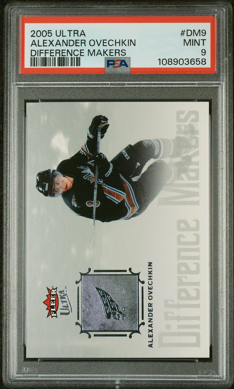 2005 Ultra Difference Makers Dm9 Alexander Ovechkin PSA 9