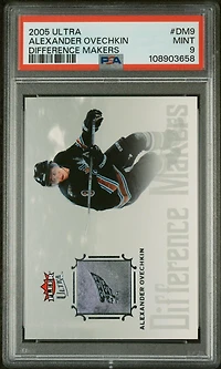 2005 Ultra Difference Makers Dm9 Alexander Ovechkin PSA 9