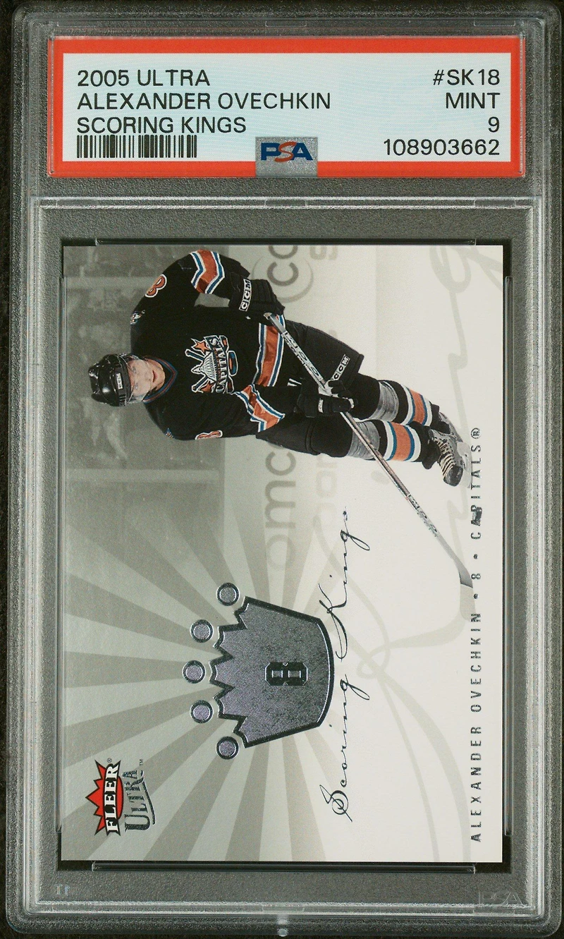 2005 Ultra Scoring Kings Sk18 Alexander Ovechkin PSA 9