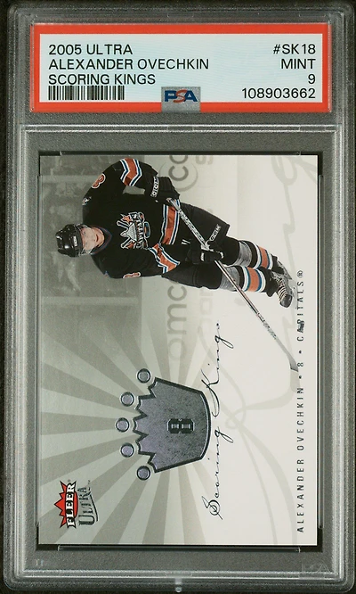 2005 Ultra Scoring Kings Sk18 Alexander Ovechkin PSA 9