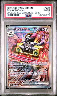 2023 Pokemon Obf En-obsidian Flames 224 Revavroom Ex Special Illustration Rare PSA
