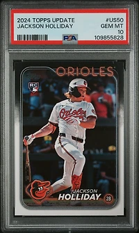 2024 Topps Update Us50 Jackson Holliday PSA 10