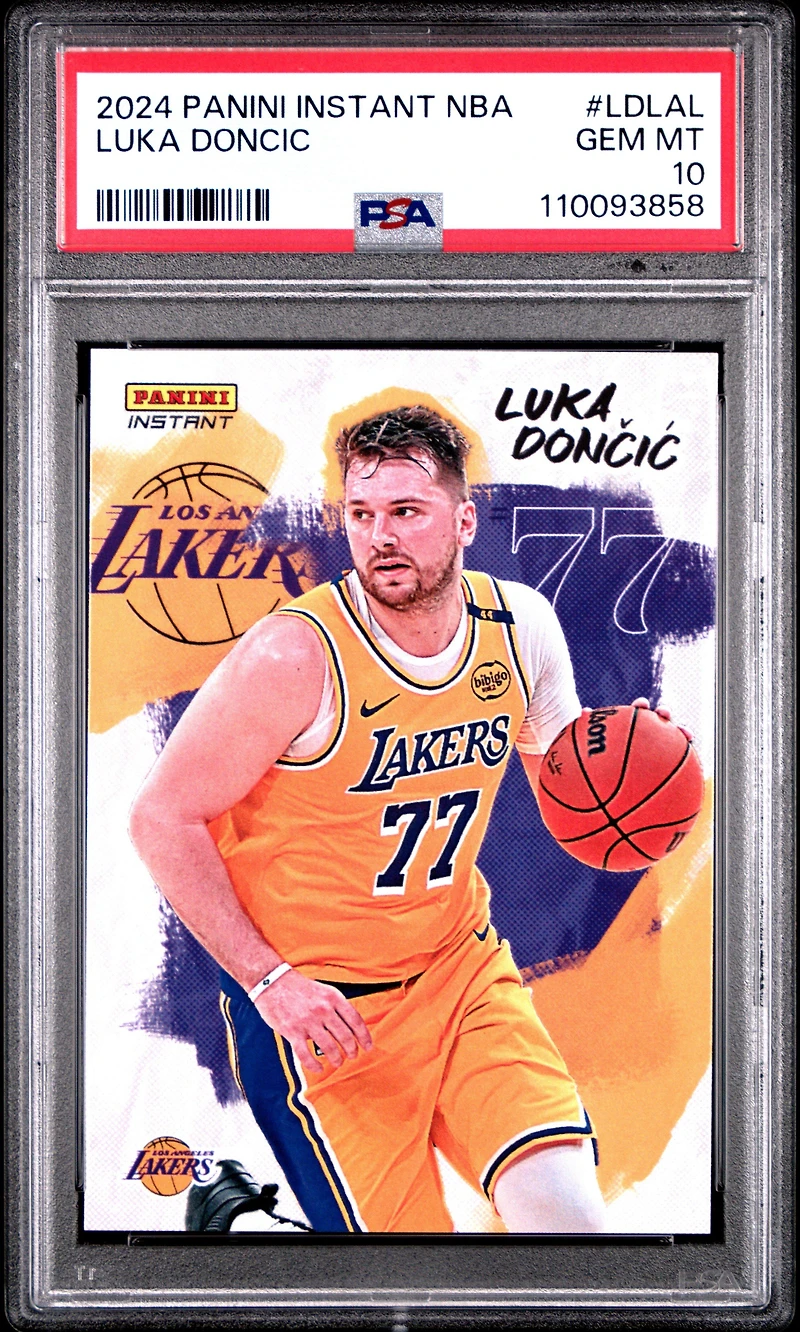 2024 Panini Instant Nba Ldlal Luka Doncic PSA 10