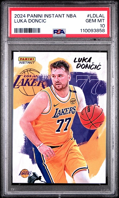2024 Panini Instant Nba Ldlal Luka Doncic PSA 10