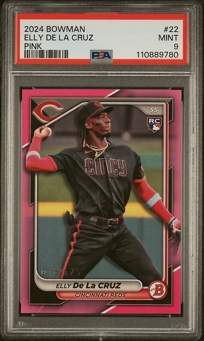 2024 Bowman 22 Elly De La Cruz PSA