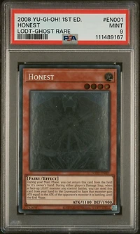 2008 Yu-gi-oh! Lodt-light Of Destruction En001 Honest 1st Edition-ghost Rare PSA 9