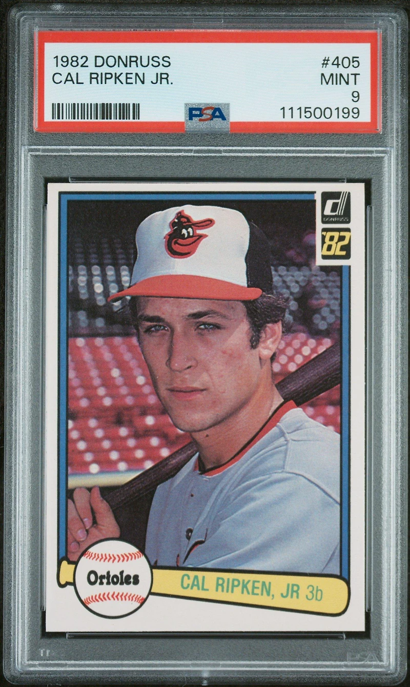 1982 Donruss 405 Cal Ripken Jr. PSA