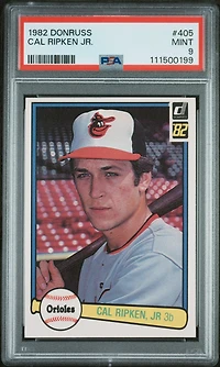 1982 Donruss 405 Cal Ripken Jr. PSA
