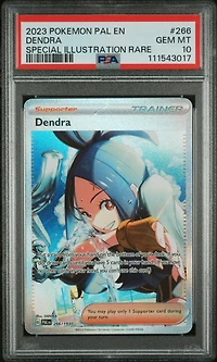 2023 Pokemon Pal En-paldea Evolved 266 Dendra Special Illustration Rare PSA 10